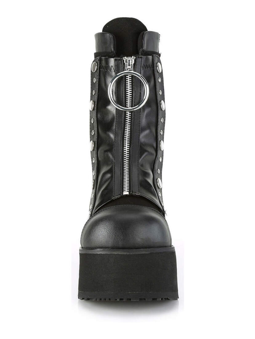CLASH-206 Canvas Platform Boots