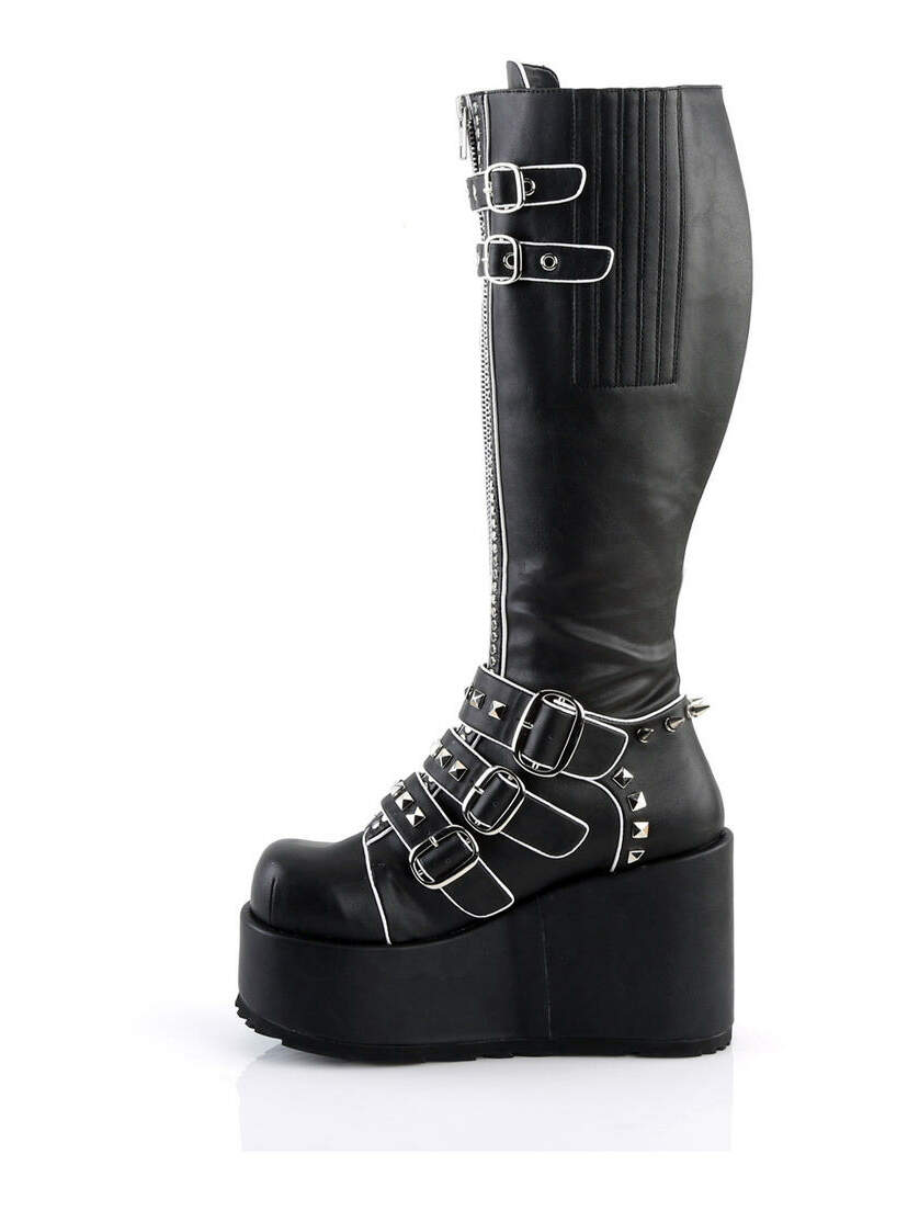 CONCORD-110 Platform Knee High Boots