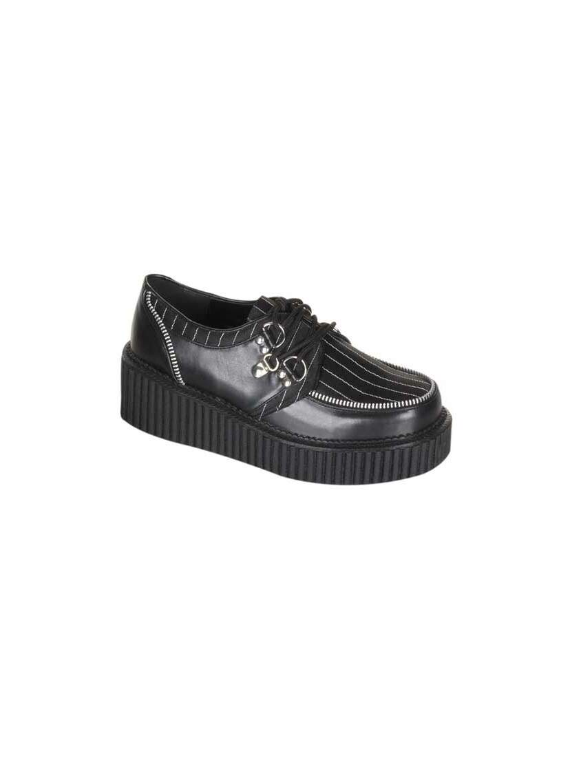 CREEPER-113 Pinstripe PU Creepers CREEPER-113 Pinstripe PU Creepers