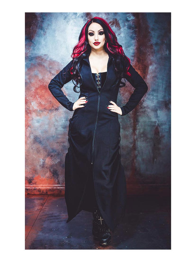 Cybele Adjustable Length Gothic Coat