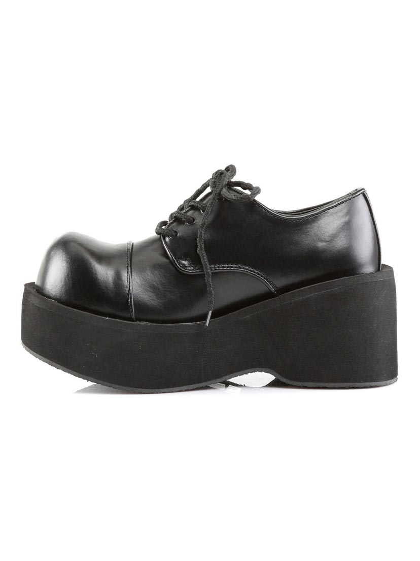 DANK-101 Black Platform Shoes