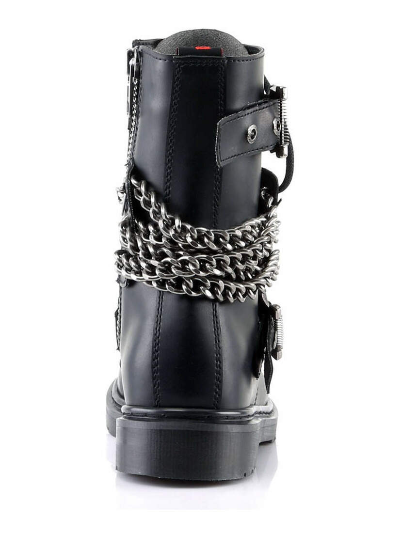 DEFIANT-204 Black Combat Boots