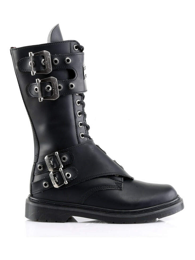 DEFIANT-302 Black Combat Boots