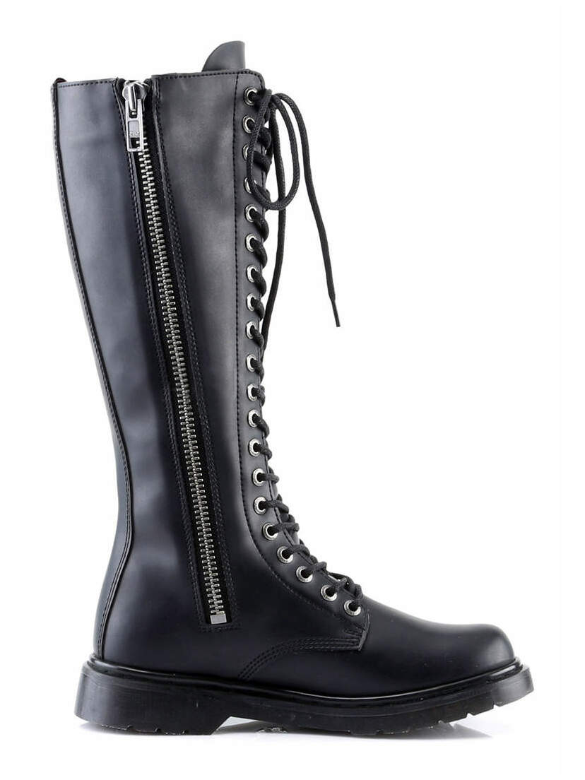 DEFIANT-400 Black Combat Boots