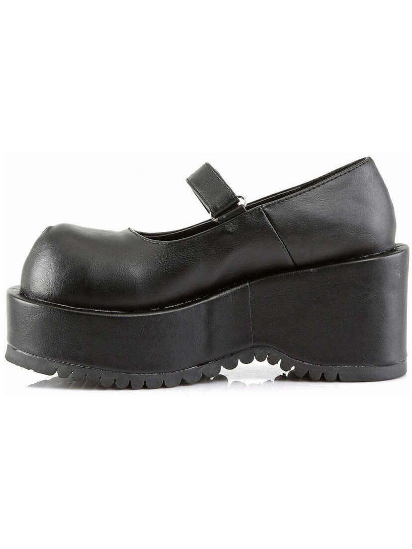 DOLLY-01 Black PU Shoes