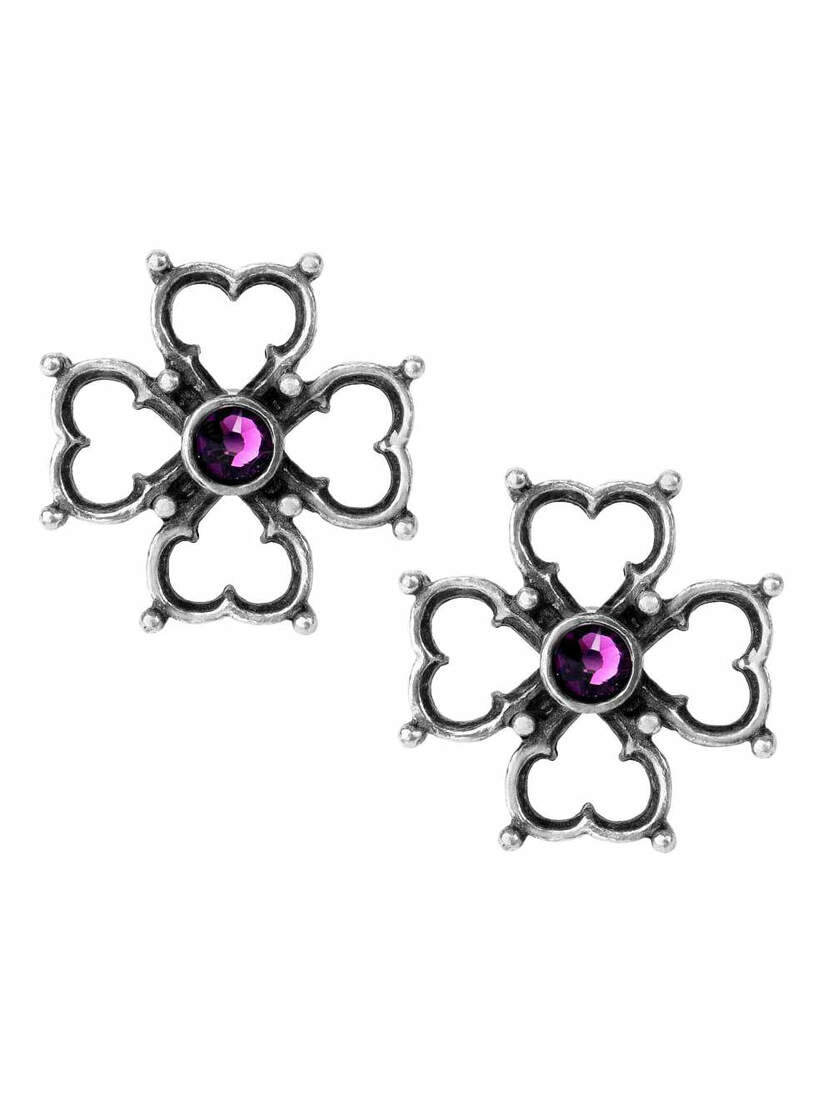 Elizabethan Cross Stud Earrings