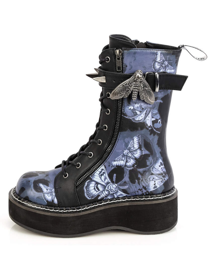 EMILY-352 Deathmoth Platform Boots EMILY-352 Deathmoth Platform Boots
