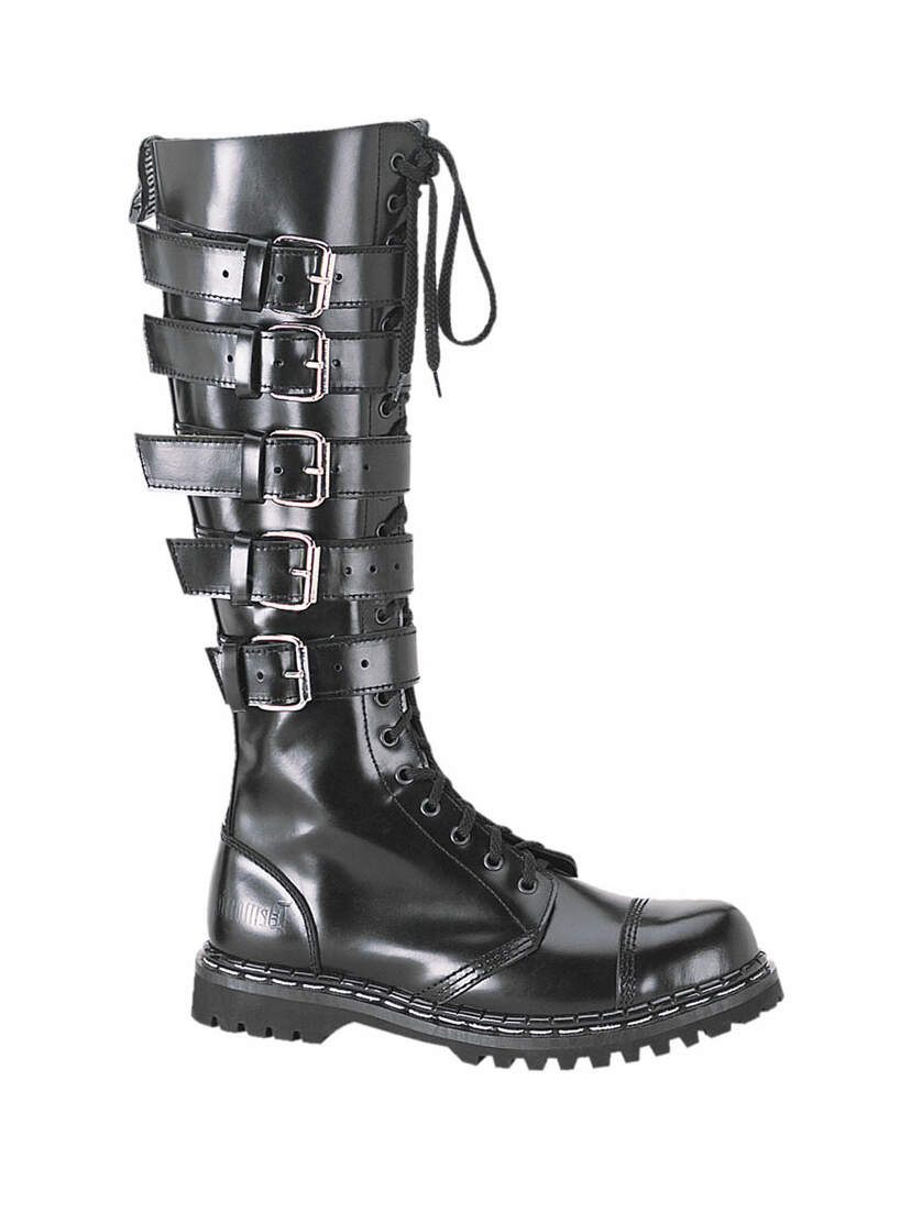 GRAVEL-20 - Black Combat Boots GRAVEL-20 - Black Combat Boots