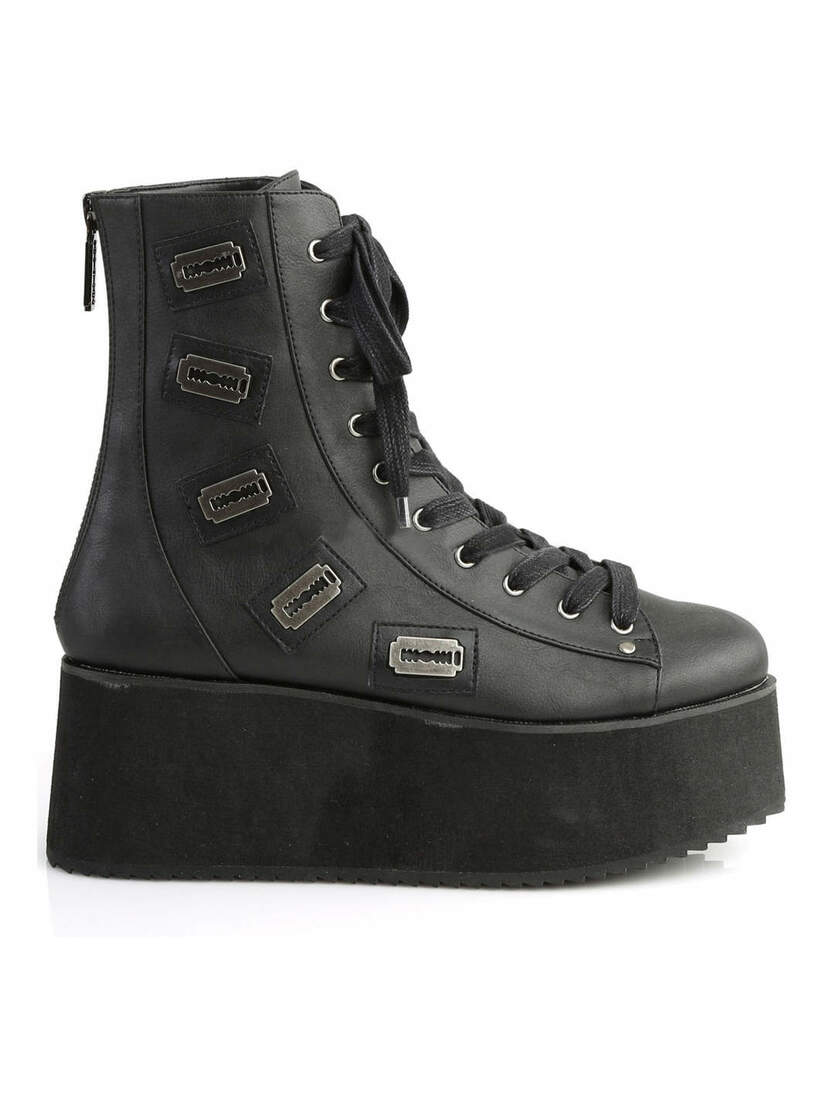 GRIP-103 Platform Ankle Boots