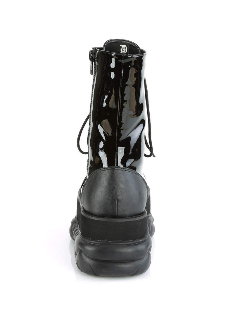 NEPTUNE-200 Patent Men's Platform Boots