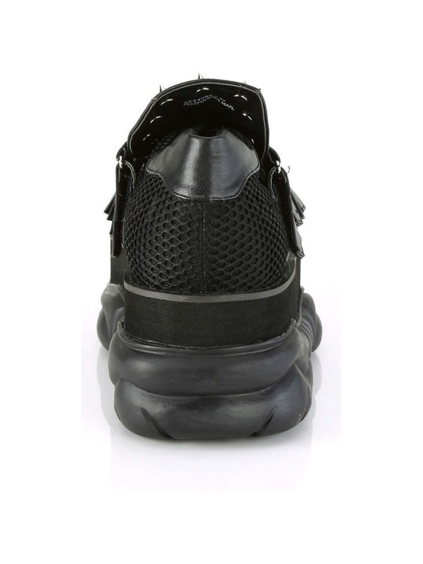 NEPTUNE-50 Black Platform Shoes