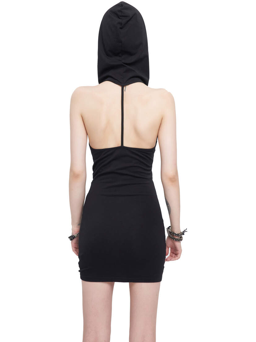 Nexus-6 Mini Dress with Over-sized Hood