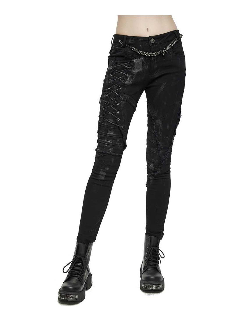 Gothic Venda Strap Leggings