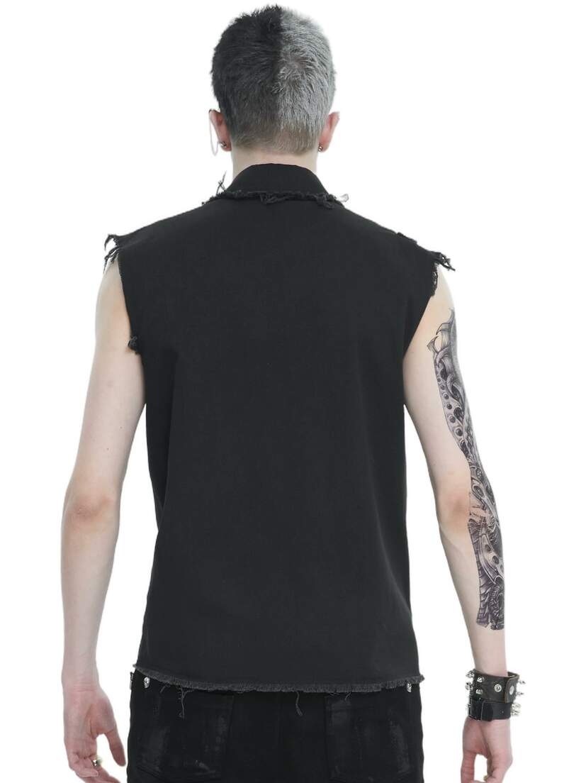 Buy Black Vests for Men by FERANOID Online