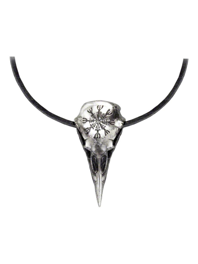 Helm of Awe Ravenskull Pendant