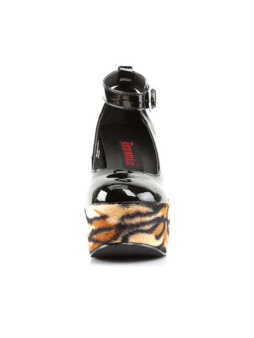 POISON-03 Tiger Patent Shoes