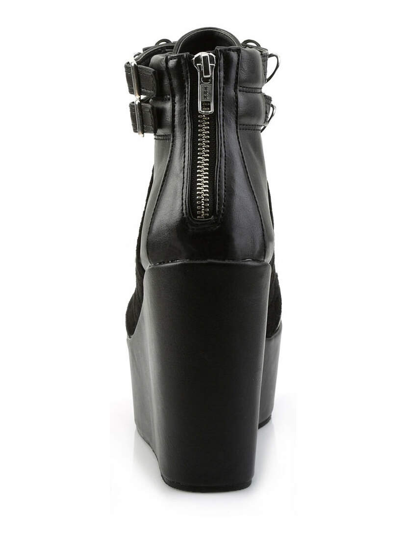 Poison-105 Platform Boots with Hearts
