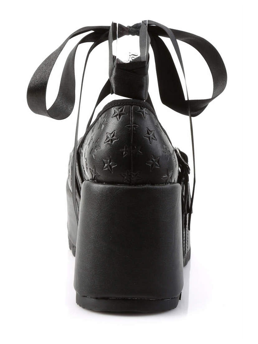 Scene-20 star platform shoes by Demonia
