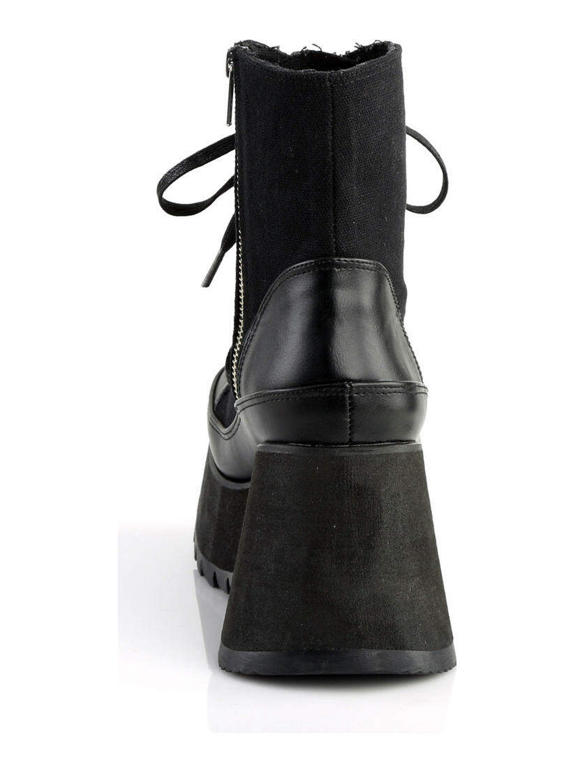 Scene-50 Canvas Platform Boots