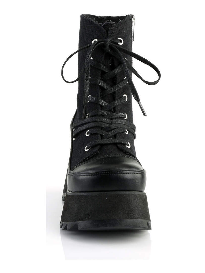Scene-50 Canvas Platform Boots