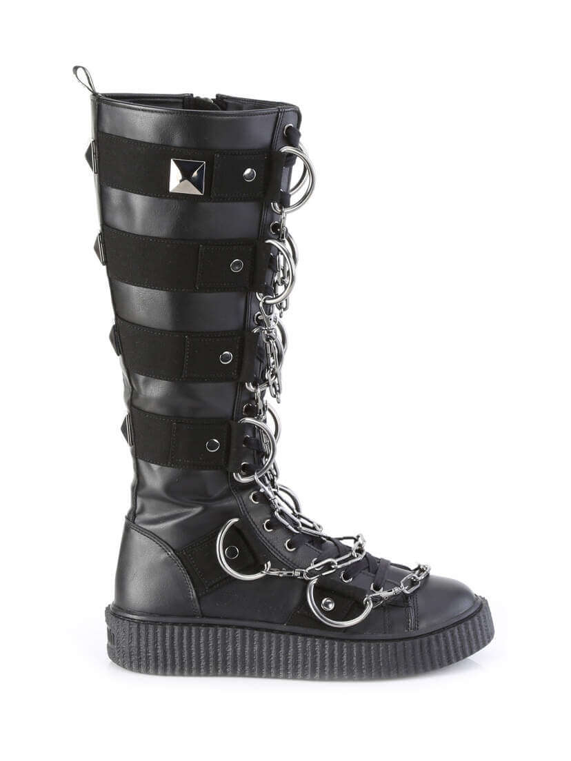 SNEEKER-405 Chained Sneaker Boots