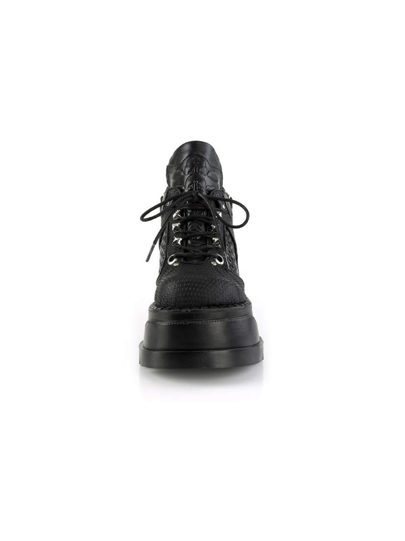STOMP-09 Lace-up Platform Shoes