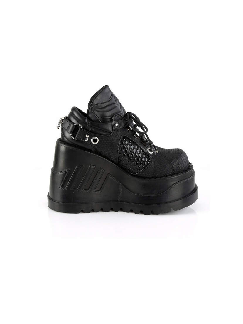 STOMP-09 Lace-up Platform Shoes