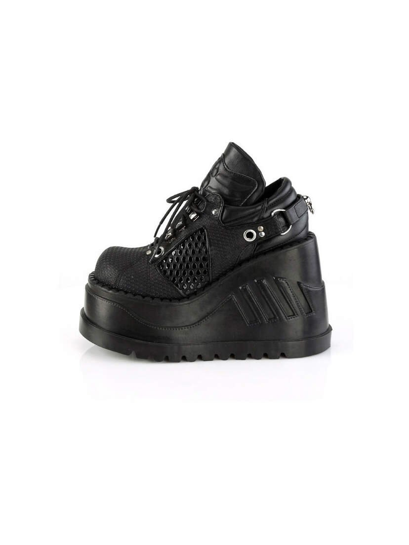 STOMP-09 Lace-up Platform Shoes