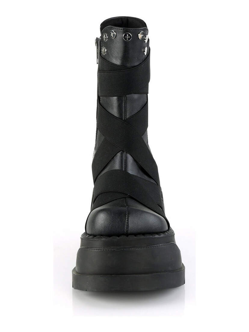 STOMP-25 elastic strap platform boots