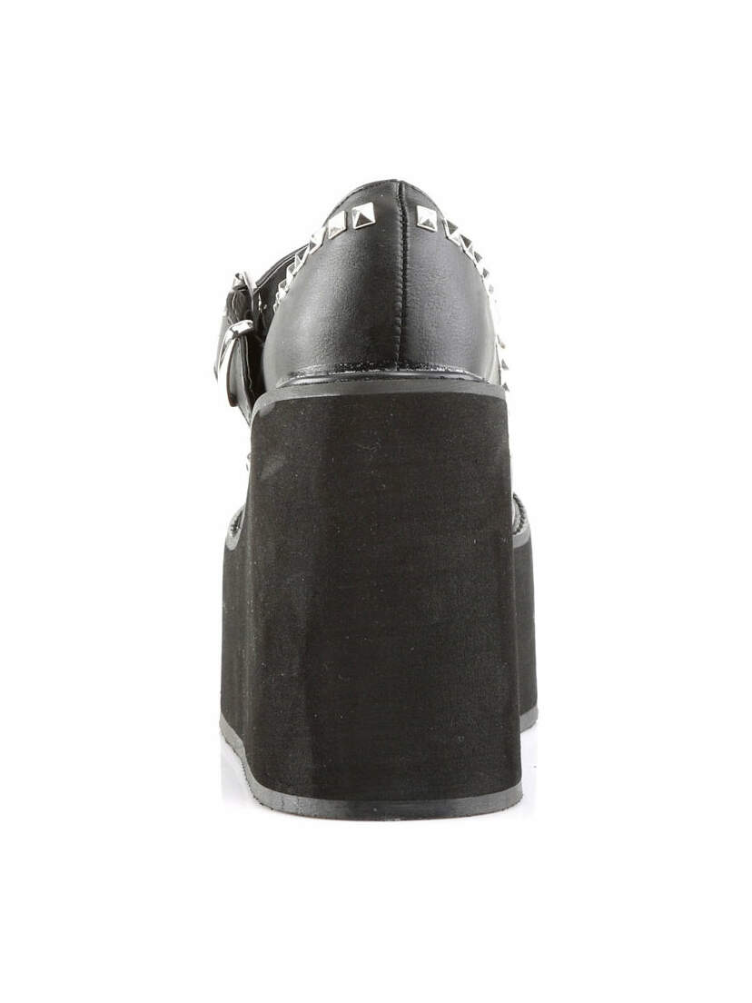 SWING-03 Black Platform Shoes