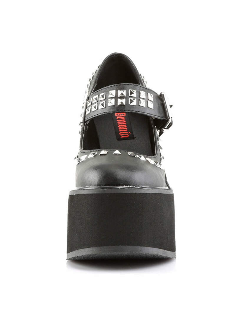SWING-03 Black Platform Shoes