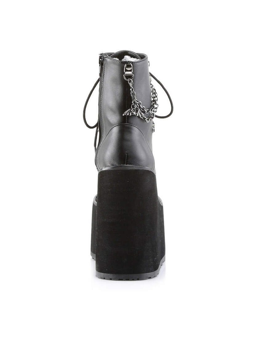 SWING-101 Black Platform Boots