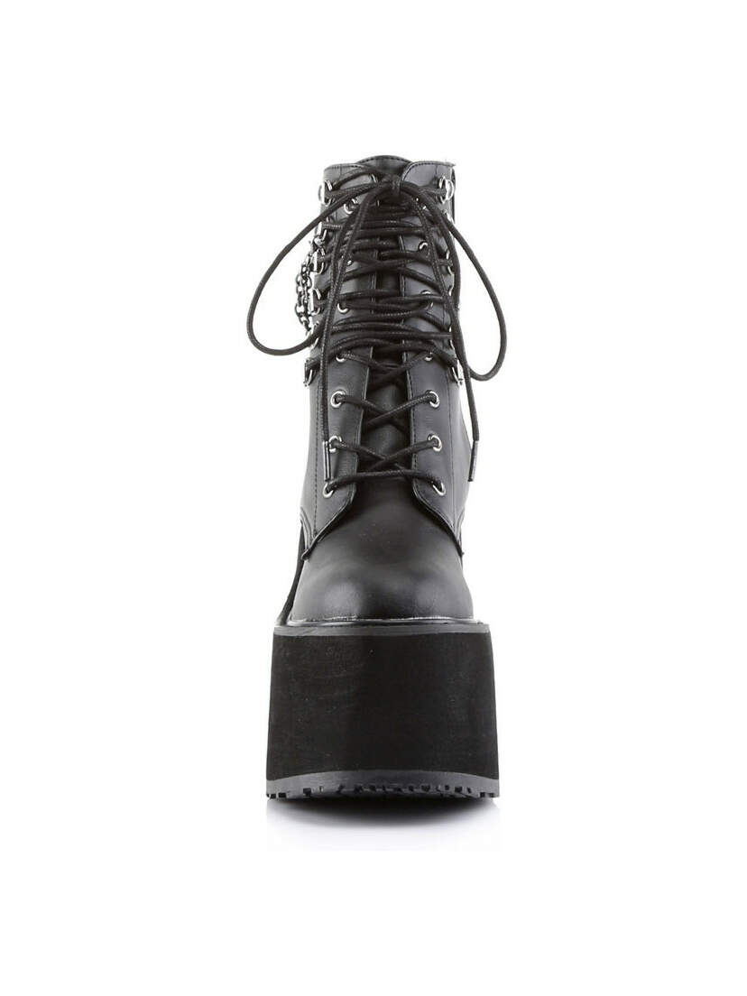 SWING-101 Black Platform Boots