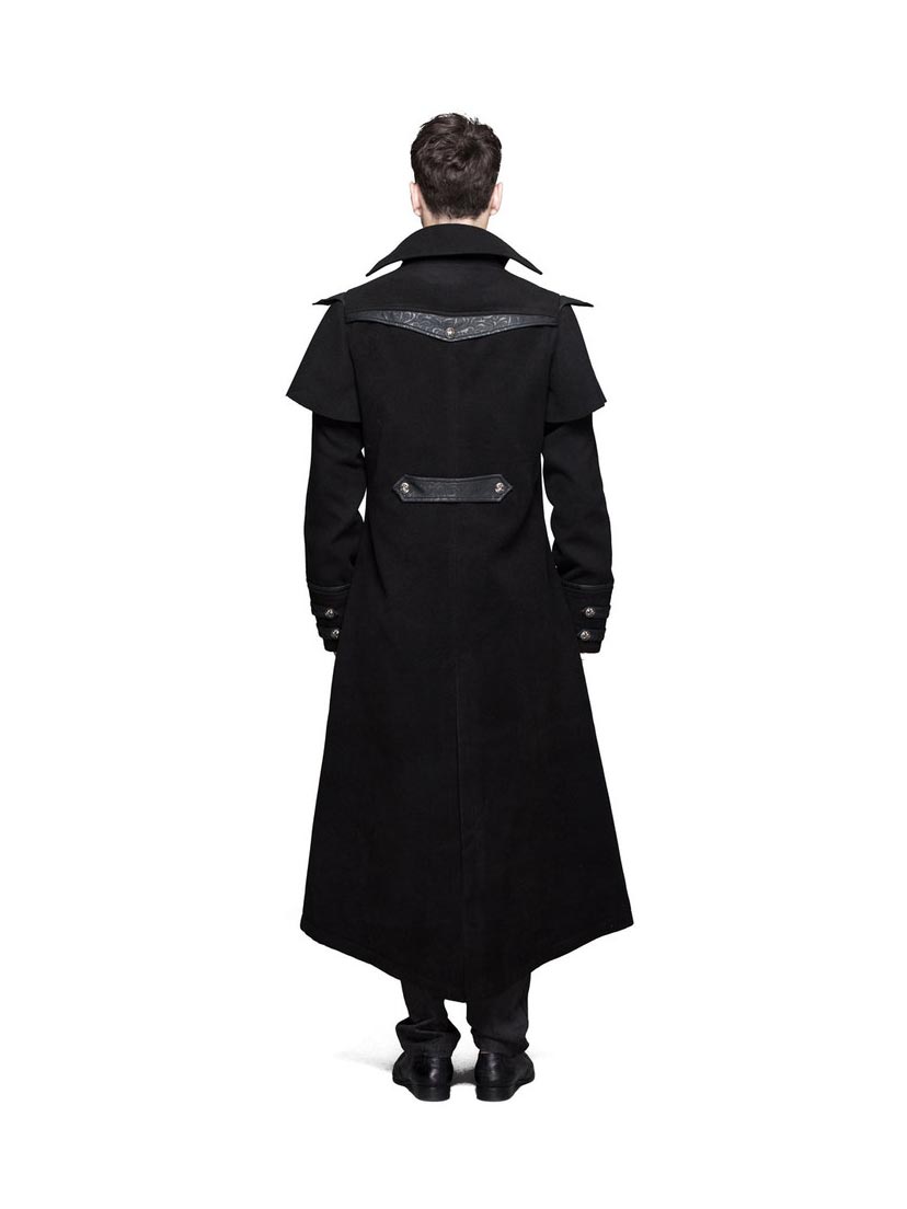 Shepherd Men's Gothic Trench Coat