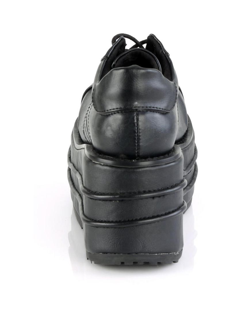 TEMPO-08 Vegan Leather Platform Shoes