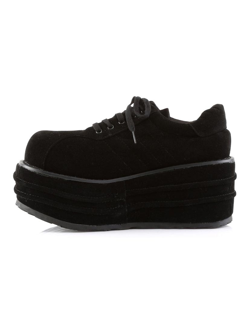 TEMPO-08 Black Veggie Shoes TEMPO-08 Black Veggie Shoes