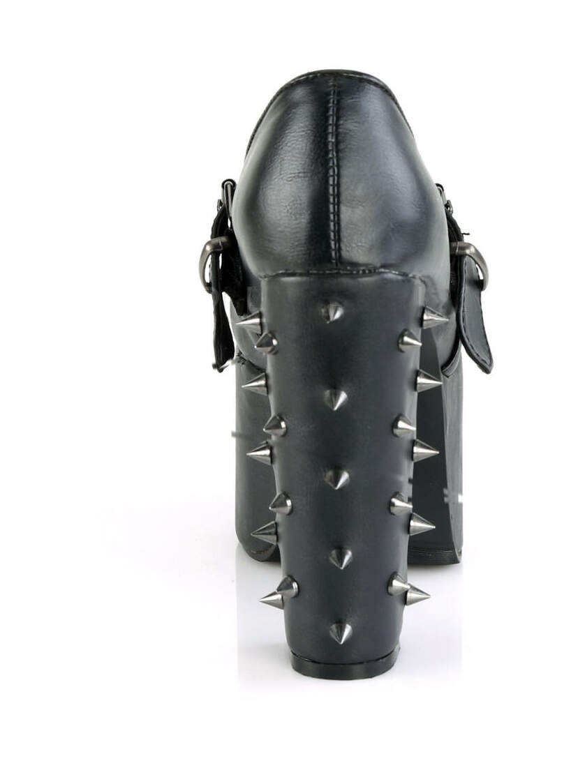 TORMENT-500 Spiked Platform Heels