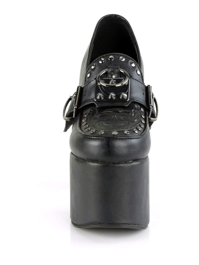 TORMENT-500 Spiked Platform Heels