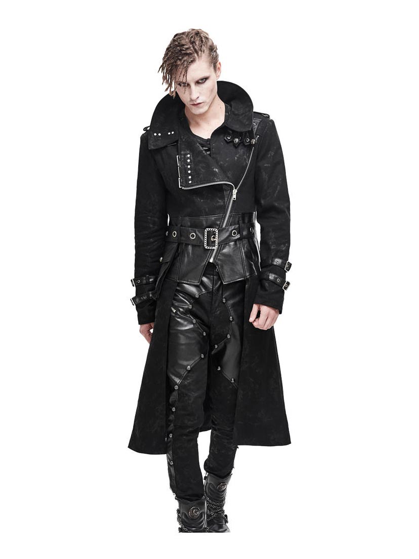 Tiberius - Men's Gothic Trench Coat