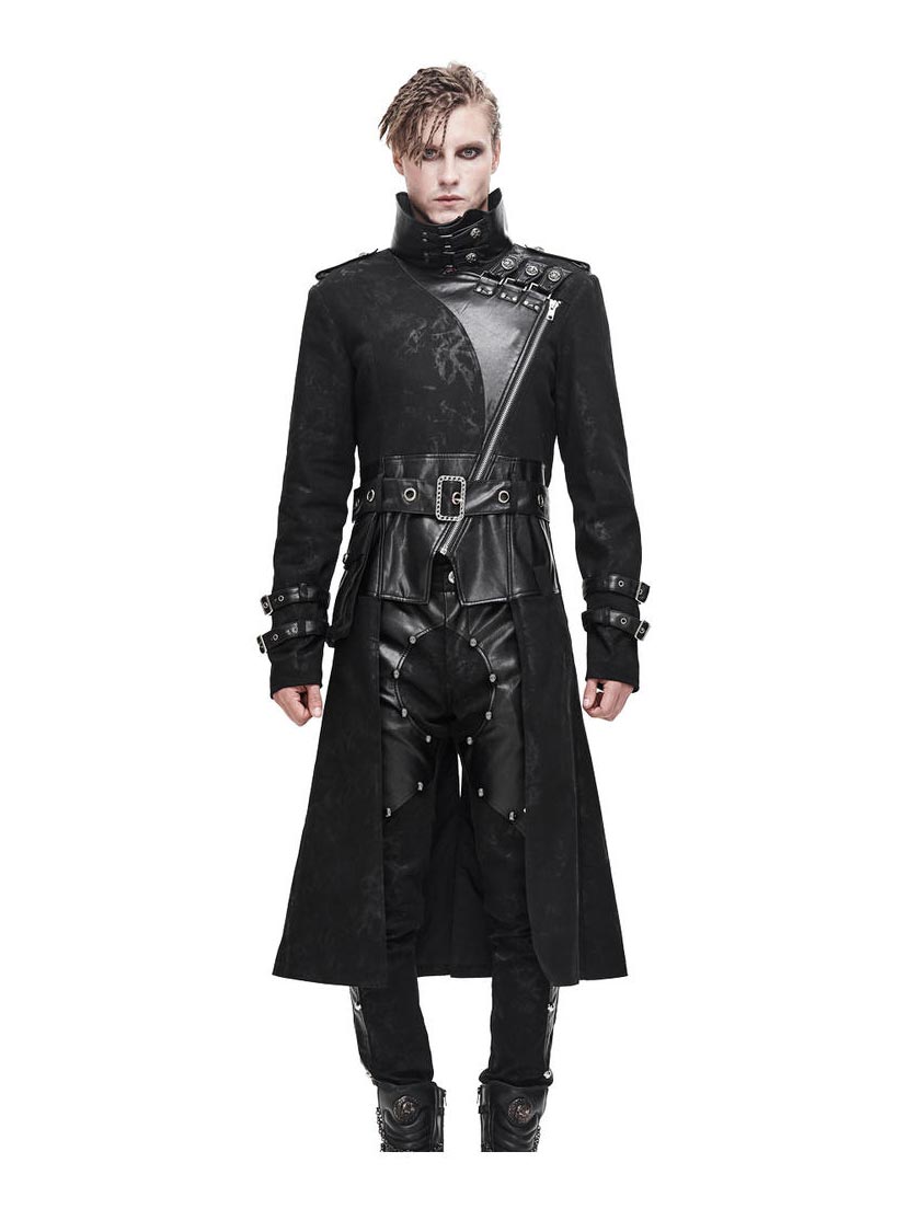 Tiberius - Men's Gothic Trench Coat