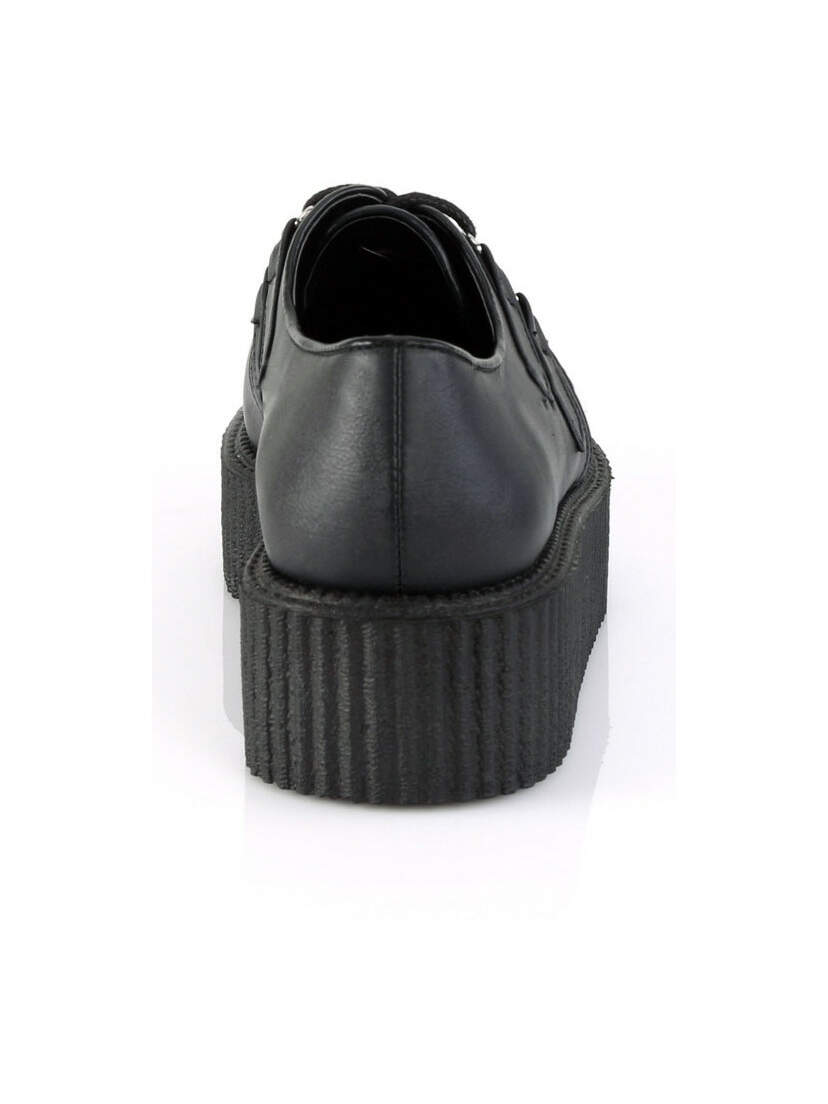 V-CREEPER-515 Silver Toe Creeper Shoes