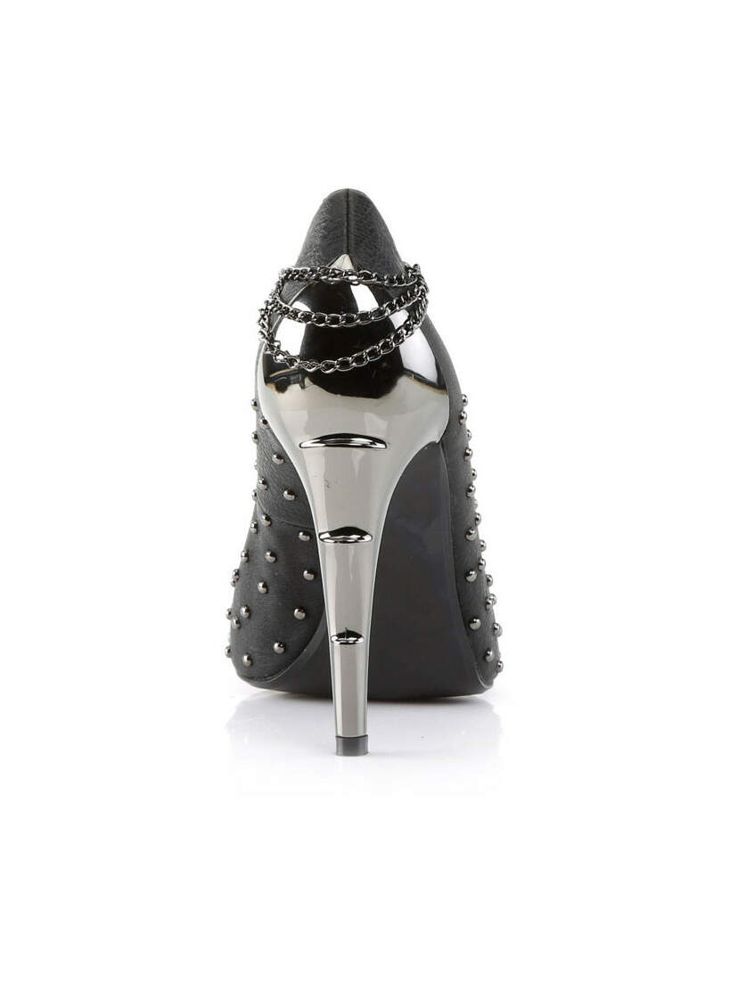 VOLTAGE-08 Spike Studded Heels