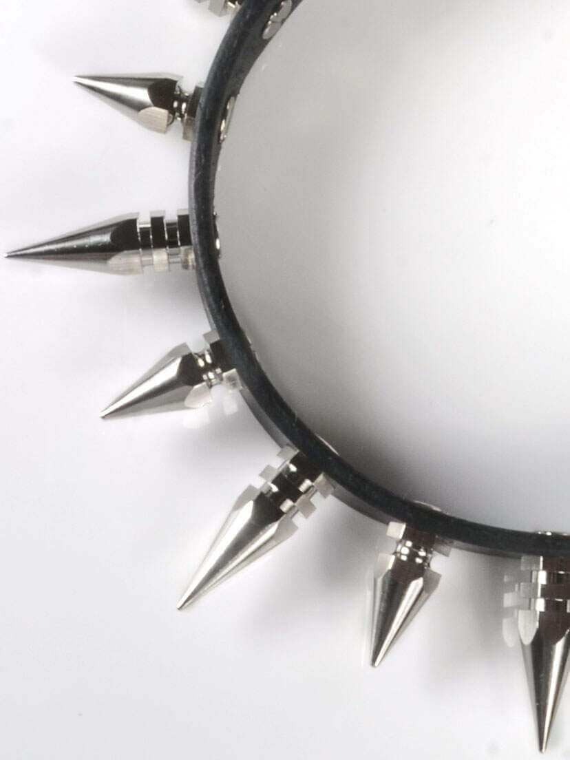 Alternating Hex Spike Choker Alternating Hex Spike Choker