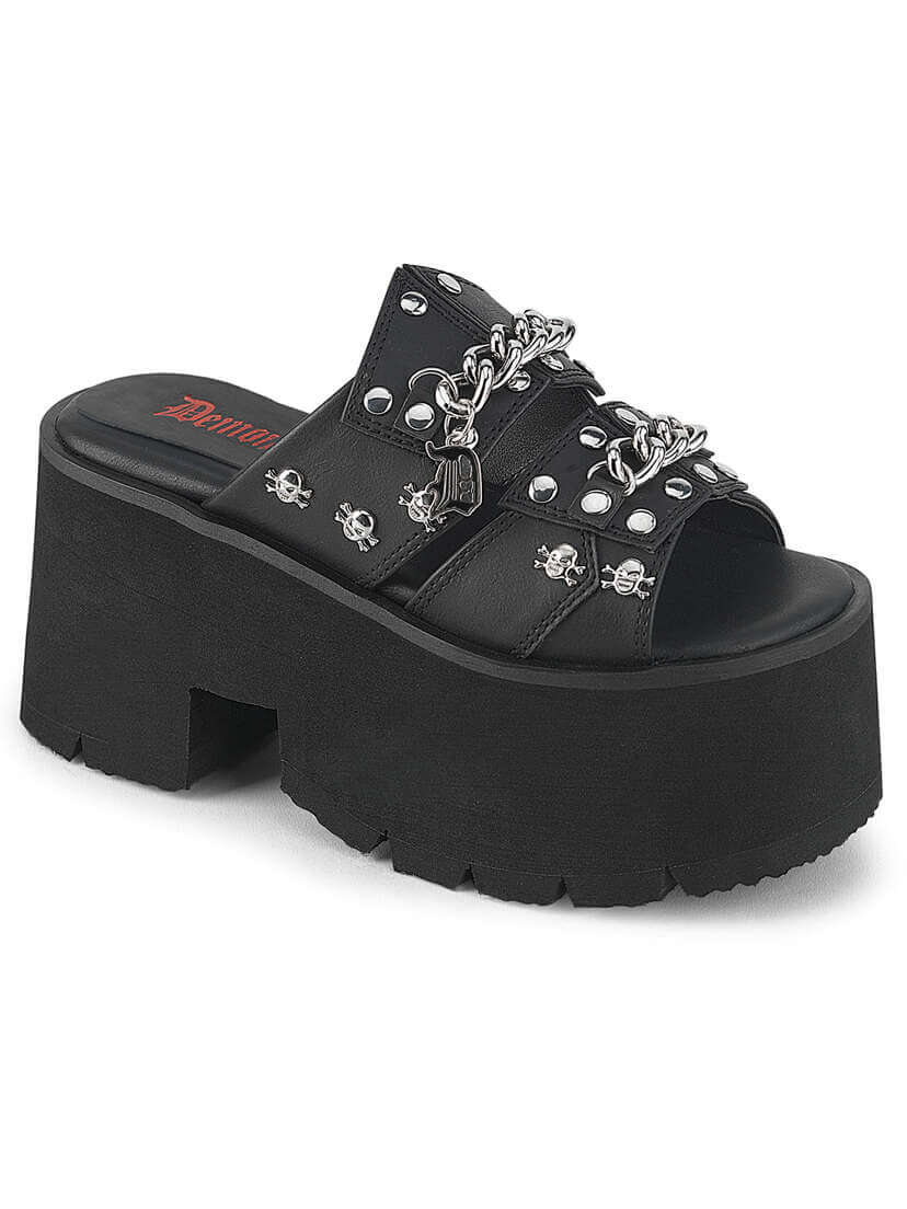 ASHES-08 Chained Platform Sandals