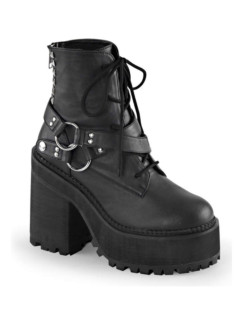 ASSAULT-101 Vegan Platform Boots