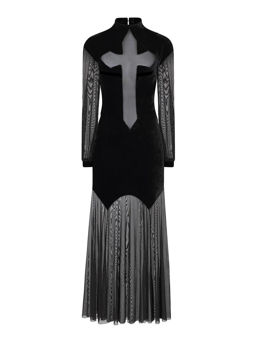 Athena Cross Maxi Dress