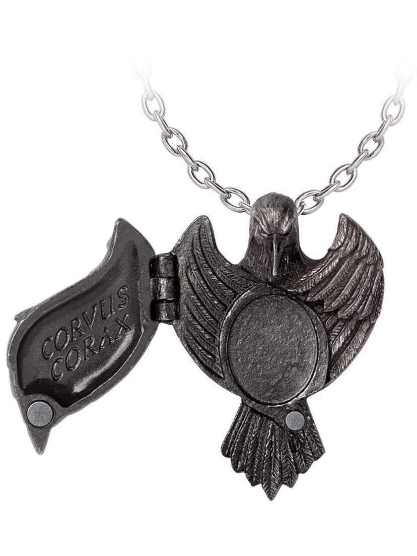 The Augurium Raven Locket