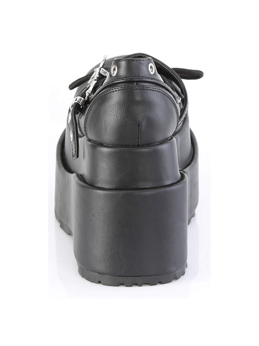 BEAR-23 Bat Buckle Platform Shoes