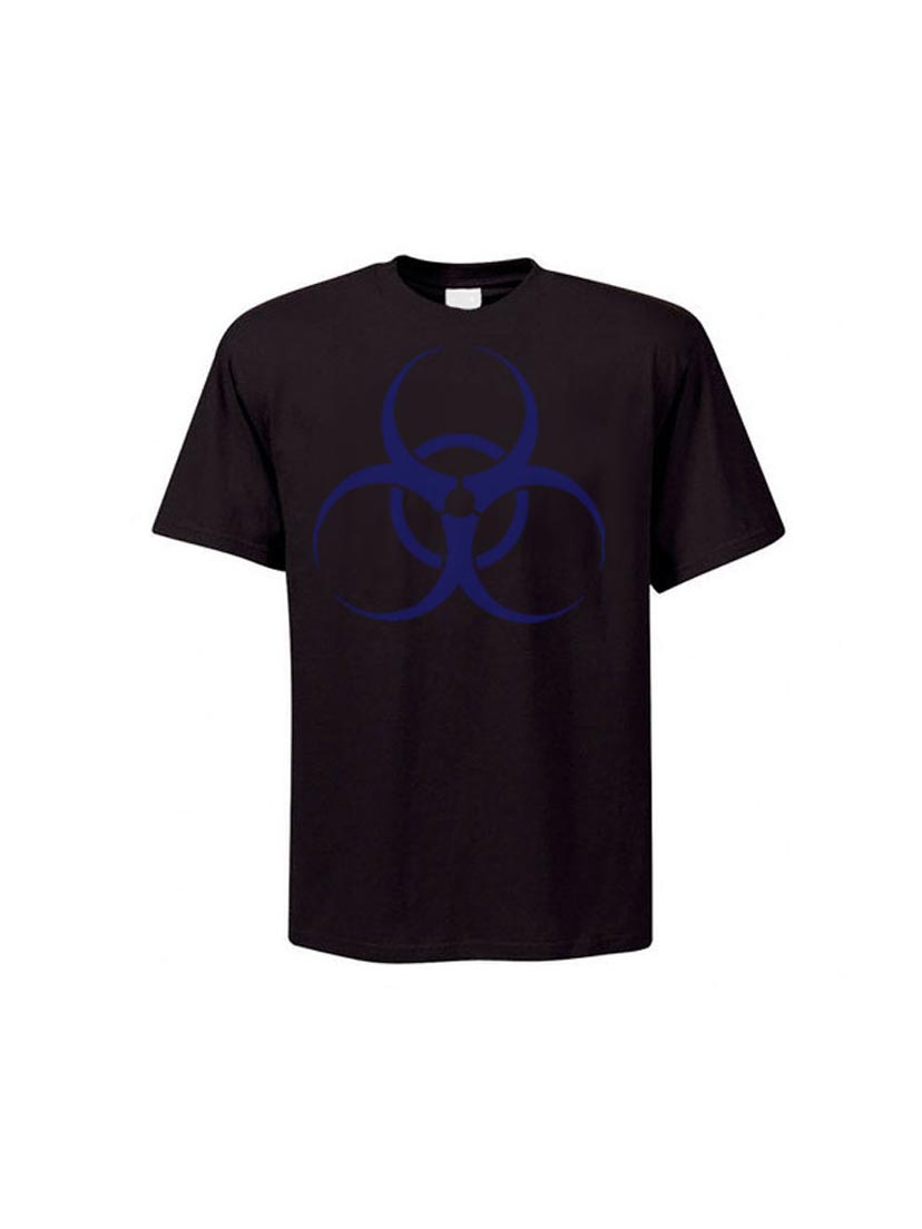 Blue Biohazard T-Shirt