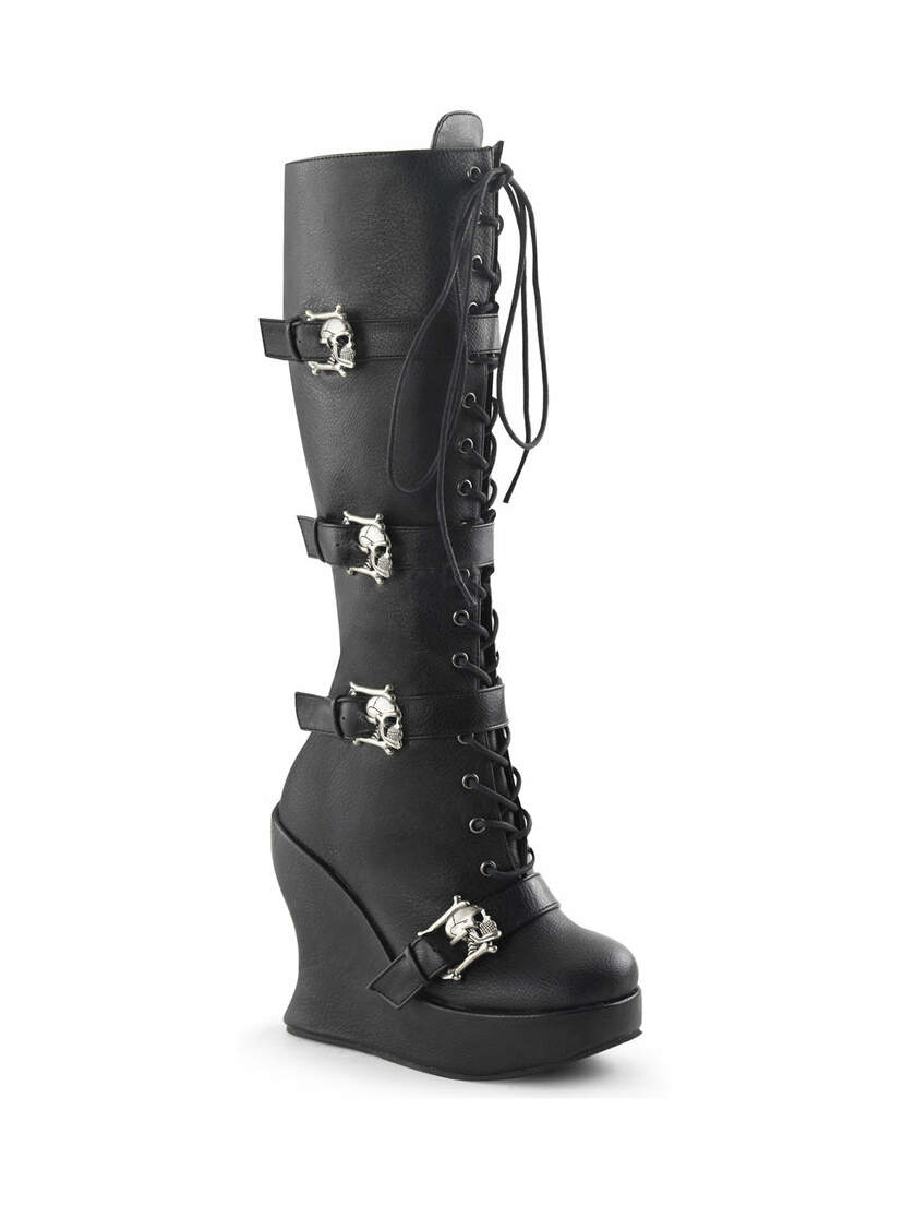 Bravo-109 Skull Buckle Boots Bravo-109 Skull Buckle Boots